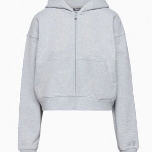 TNA Cozy Fleece Grey Zip